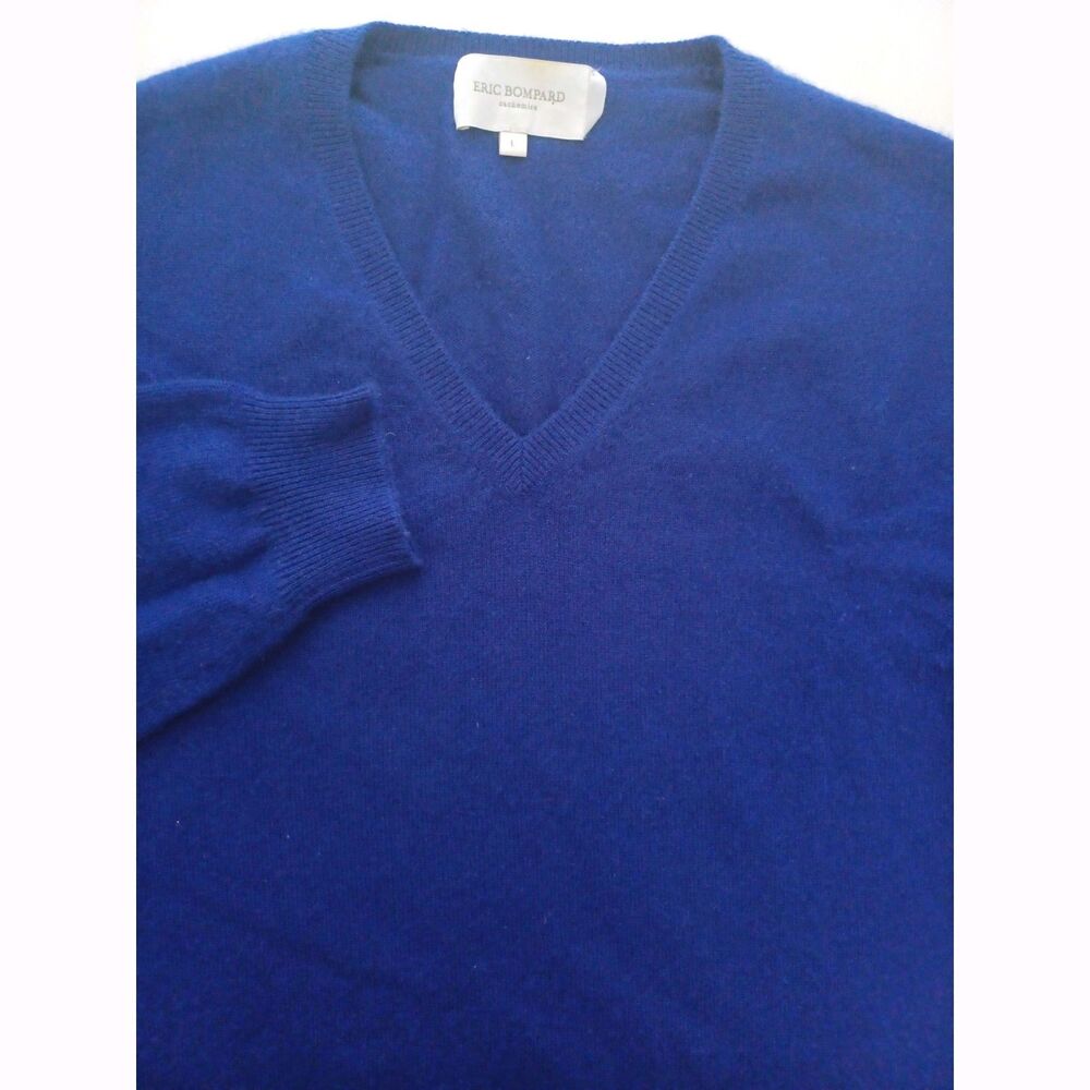 Eric Bompard Cashmere Sweater Womens Large Old Money Quiet Luxury French Preppy